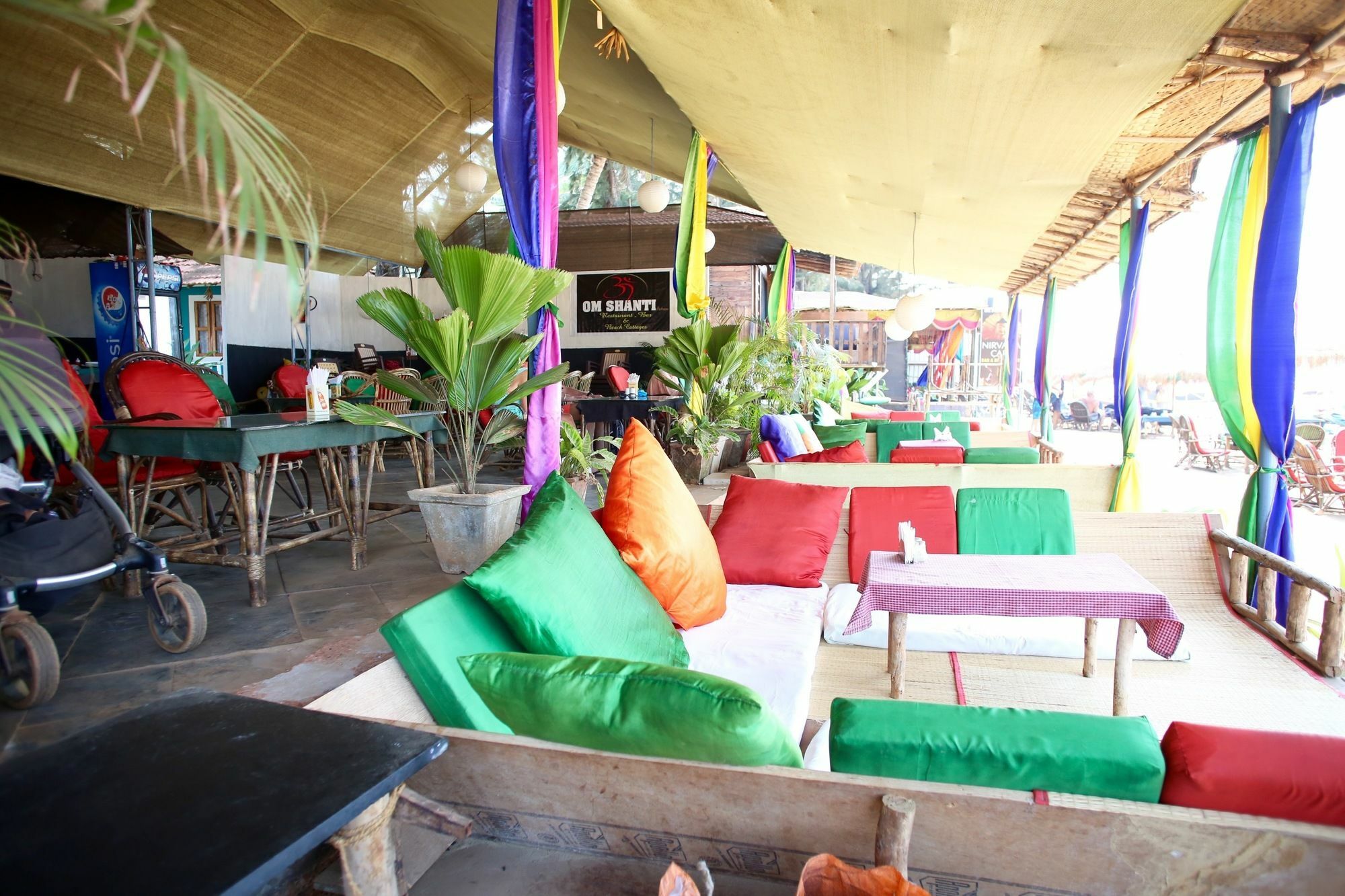 Luxury tent Om Shanti Patnem Patnem Beach